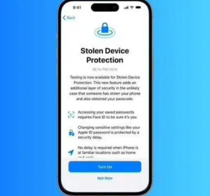 安平苹果授权维修店分享被盗设备保护功能开启方法 